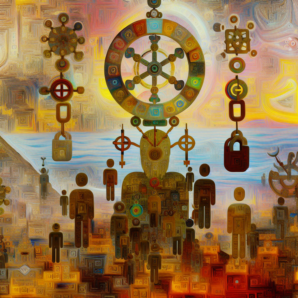 Wisdom Exchange in Dreams A thoughtful interaction between a mentor and mentee, highlighting the exchange of wisdom.